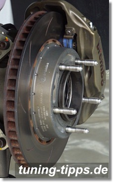 geschlitzte Bremsscheibe Skoda Super 2000