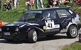 Golf 2 16V Rallye mit Einzeldrosselanlage