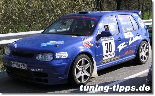 VW Polo 86 C im Rallyeeinsatz