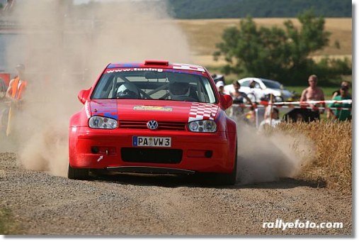Grabfeld-Rallye 2008 - Team Seidl/Reisinger in Aktion