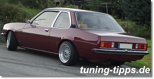 Ascona B mit BBS-Felgen