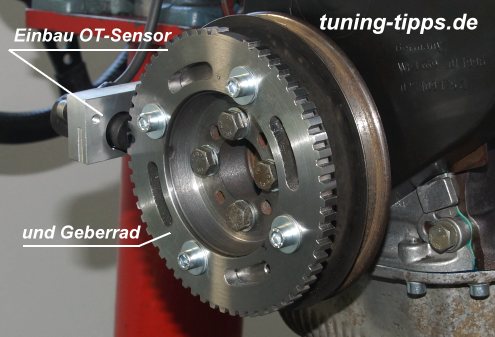 Einbau OT-Triggerwheel