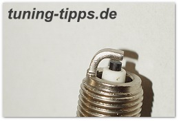 Z&uuml;ndkerze einpolig, Elektrodenabstand einstellbar